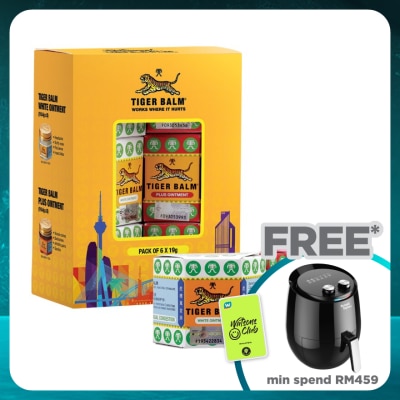 TIGER BALM White & Plus Ointment 19g x 6