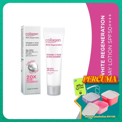 COLLAGEN BY WATSONS - White Regeneration Day Lotion SPF50 10ml