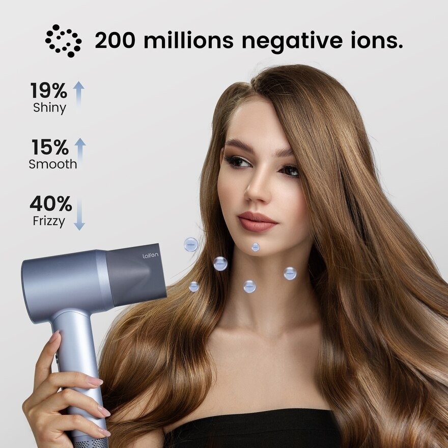 Special Hair Dryer Silver Blue