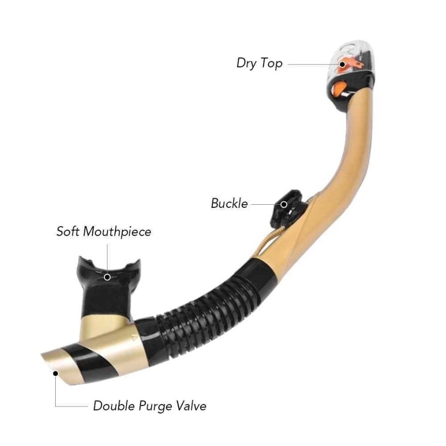 Leakproof Snorkel Set Anti-fog Swimming Snorkeling