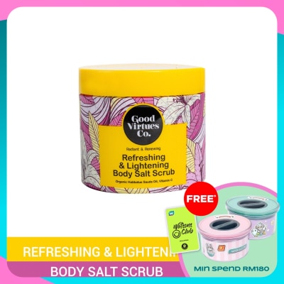 GOOD VIRTUES CO Refreshing & Lightening Body Salt Scrub 200g