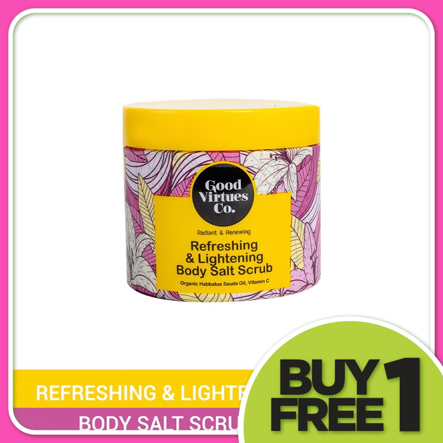 Refreshing & Lightening Body Salt Scrub 200g
