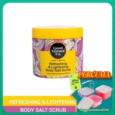 GOOD VIRTUES CO - Refreshing & Lightening Body Salt Scrub 200g