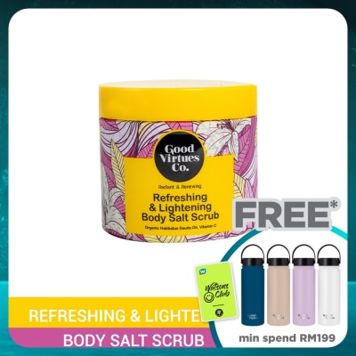 GOOD VIRTUES CO Refreshing & Lightening Body Salt Scrub 200g