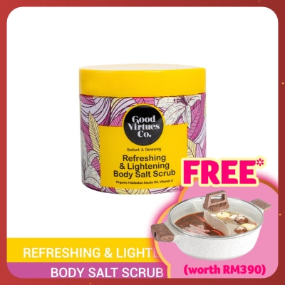 GOOD VIRTUES CO Refreshing & Lightening Body Salt Scrub 200g