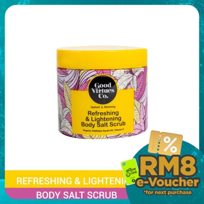 GOOD VIRTUES CO Refreshing & Lightening Body Salt Scrub 200g