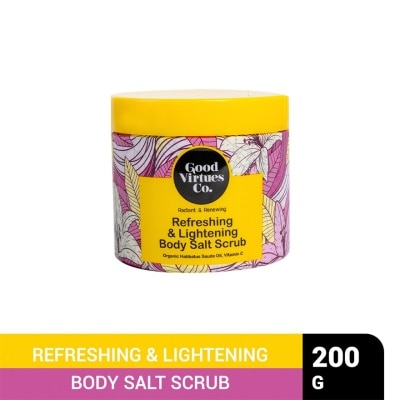 GOOD VIRTUES CO Refreshing & Lightening Body Salt Scrub 200g