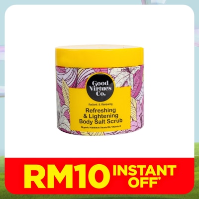 GOOD VIRTUES CO Refreshing & Lightening Body Salt Scrub 200g