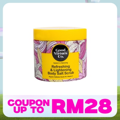 GOOD VIRTUES CO Refreshing & Lightening Body Salt Scrub 200g