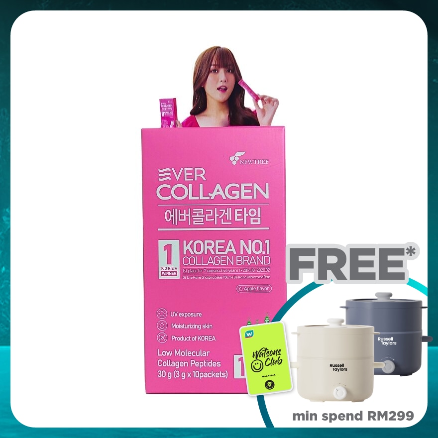 Collagen Time Apple Flavoured 3g x 10s