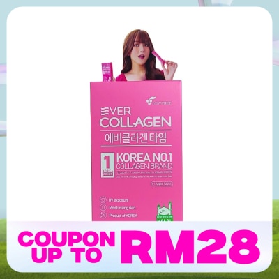 EVER COLLAGEN Collagen Time Apple Flavoured 3g x 10s