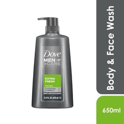 DOVE MEN+ CARE Extra Fresh Body & Face Wash 650ml