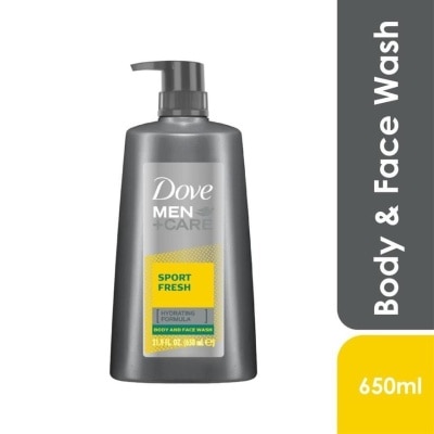 DOVE MEN+ CARE Sport Fresh Body & Face Wash 650ml