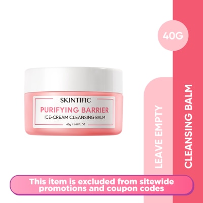 SKINTIFIC Purifying Barrier Ice Cream Cleansing Balm 40g