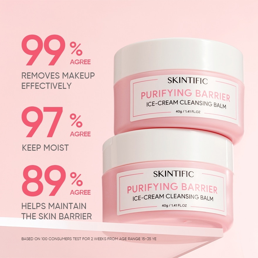 Purifying Barrier Ice Cream Cleansing Balm 40g