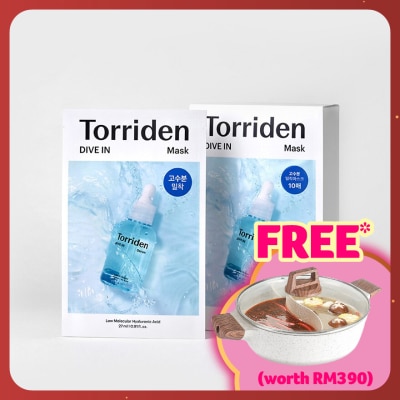 TORRIDEN DIVE-IN Low Molecular Hyalucronic Acid Mask 10S