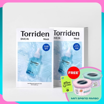 TORRIDEN DIVE-IN Low Molecular Hyalucronic Acid Mask 10S