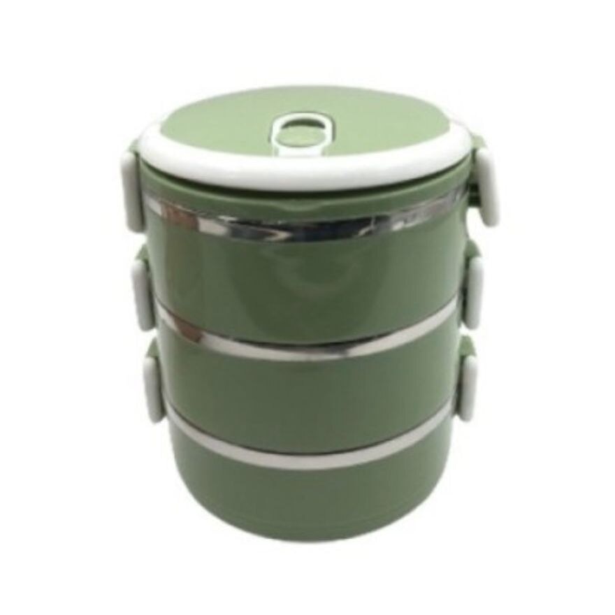 3 Tier Lunch Box Stainless Steel 2.1L