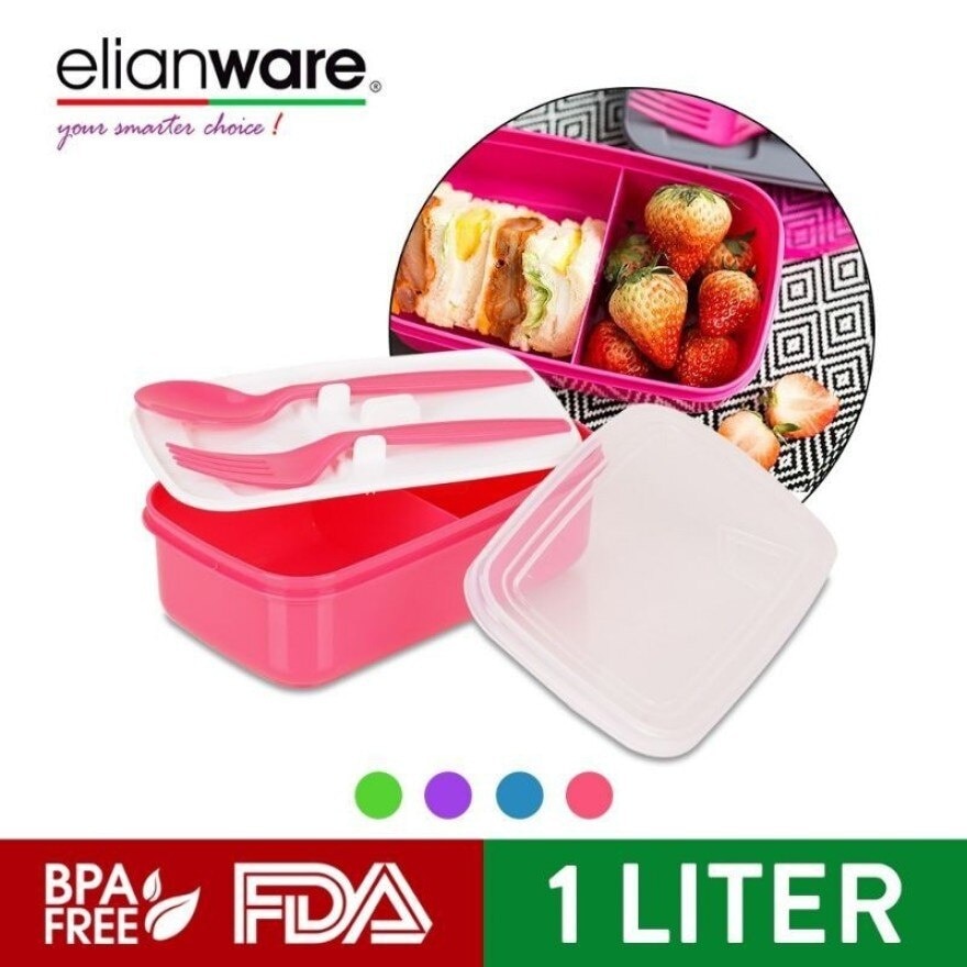 1000ml E-1227 Microwavable Lunch Box