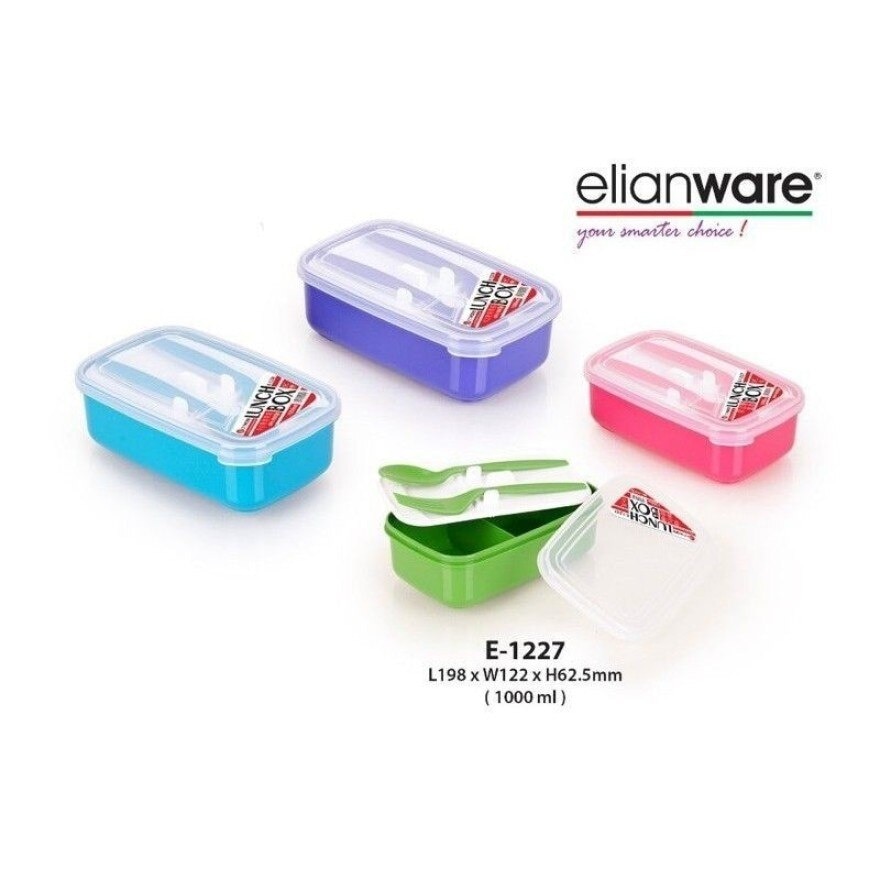 1000ml E-1227 Microwavable Lunch Box