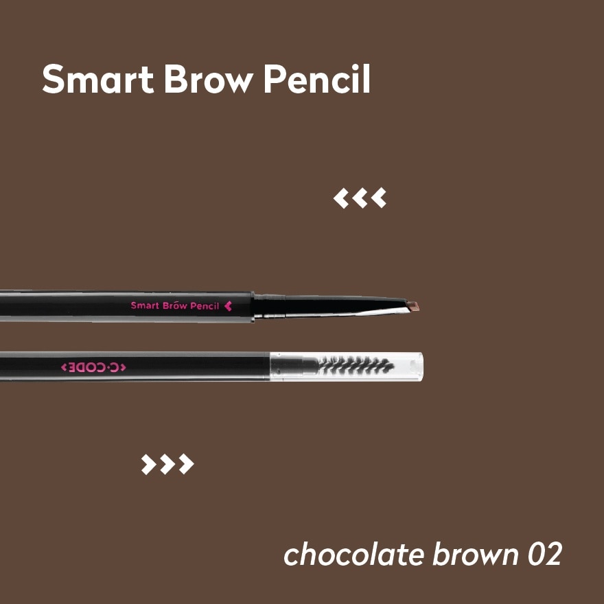 Smart brow pencil chocolate brown 02 1s