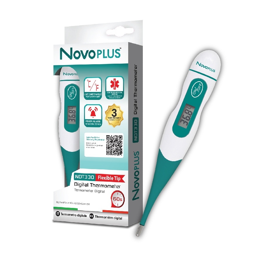 NovoPlus NDT330 Digital Thermometer 60s