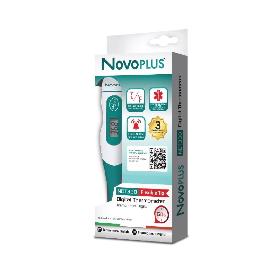 NovoPlus NDT330 Digital Thermometer 60s