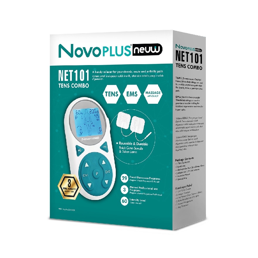 NovoPlus Neuw NET101 TENS Combo