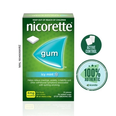 NICORETTE Icy Mint Gum 4mg 15s