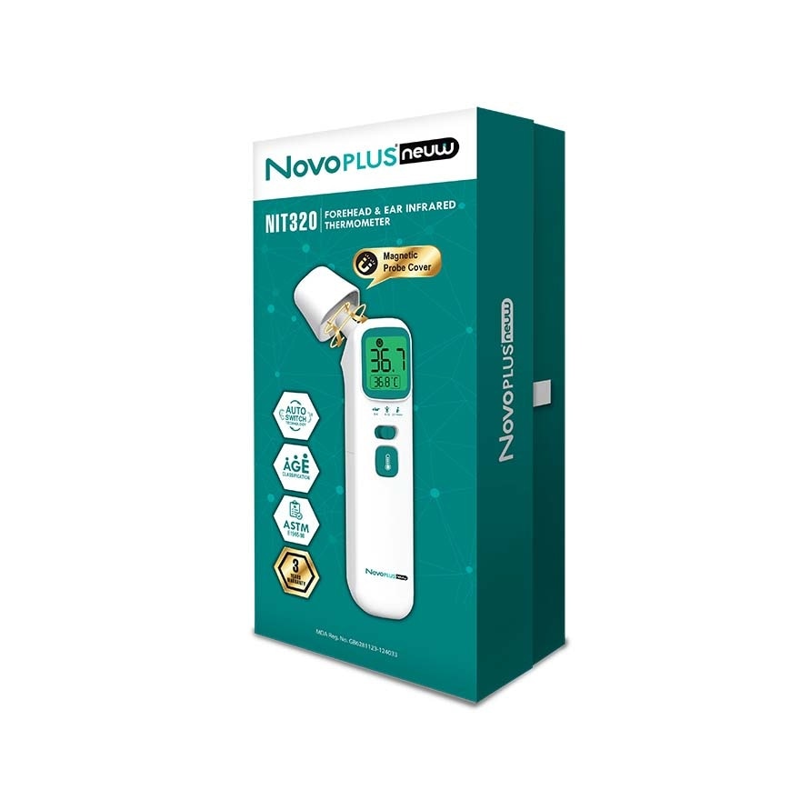 NovoPLUS Neuw NIT320 Forehead & Ear Infrared Thermometer