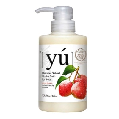 YU Lychee Bouncing Formula Pets Shampoo 400ml