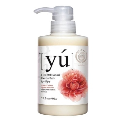 YU Peony Anti-Bacteria Formula Pets Shampoo 400ml