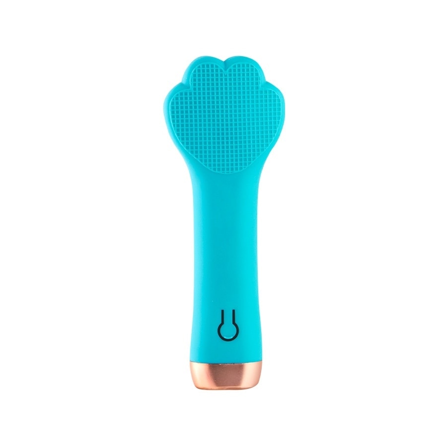 USB Cute Paw Facial Cleanser & MassagerTurquoise