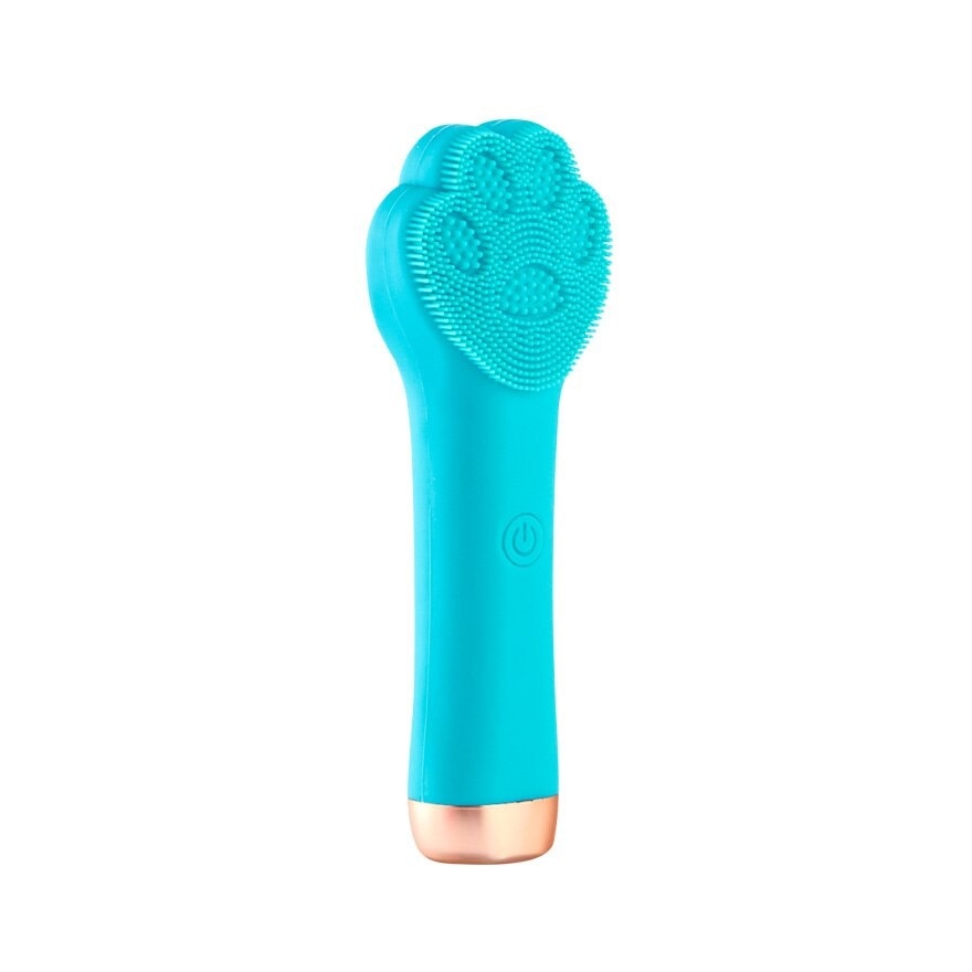 USB Cute Paw Facial Cleanser & MassagerTurquoise