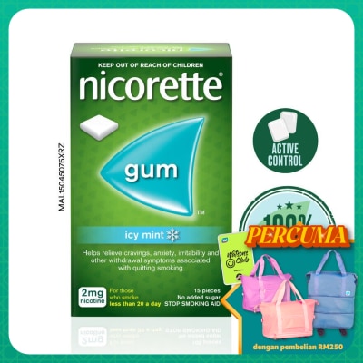 NICORETTE - Icy Mint Gum 2mg 15s