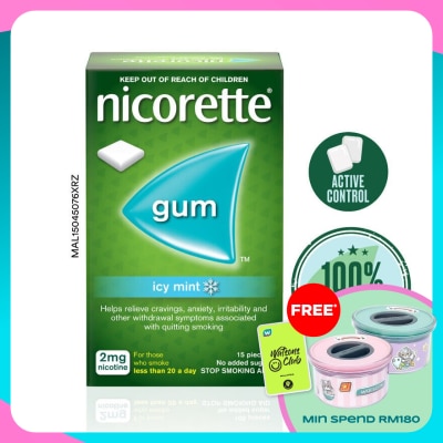 NICORETTE Icy Mint Gum 2mg 15s