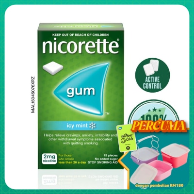 NICORETTE - Icy Mint Gum 2mg 15s