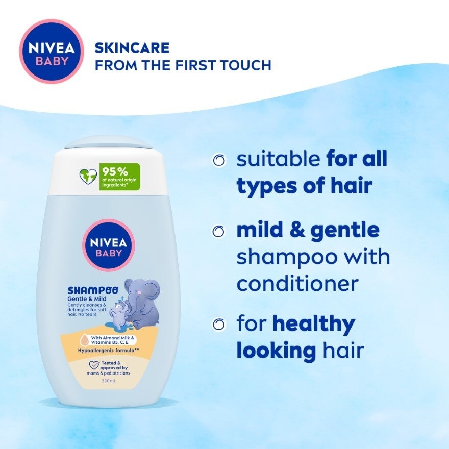 Gentle & Mild Shampoo 200ml