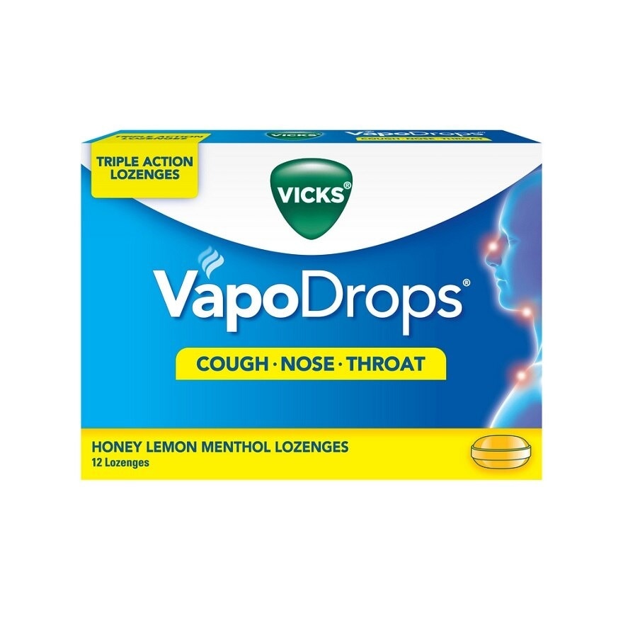 Vapodrops Honey Lemon 12s