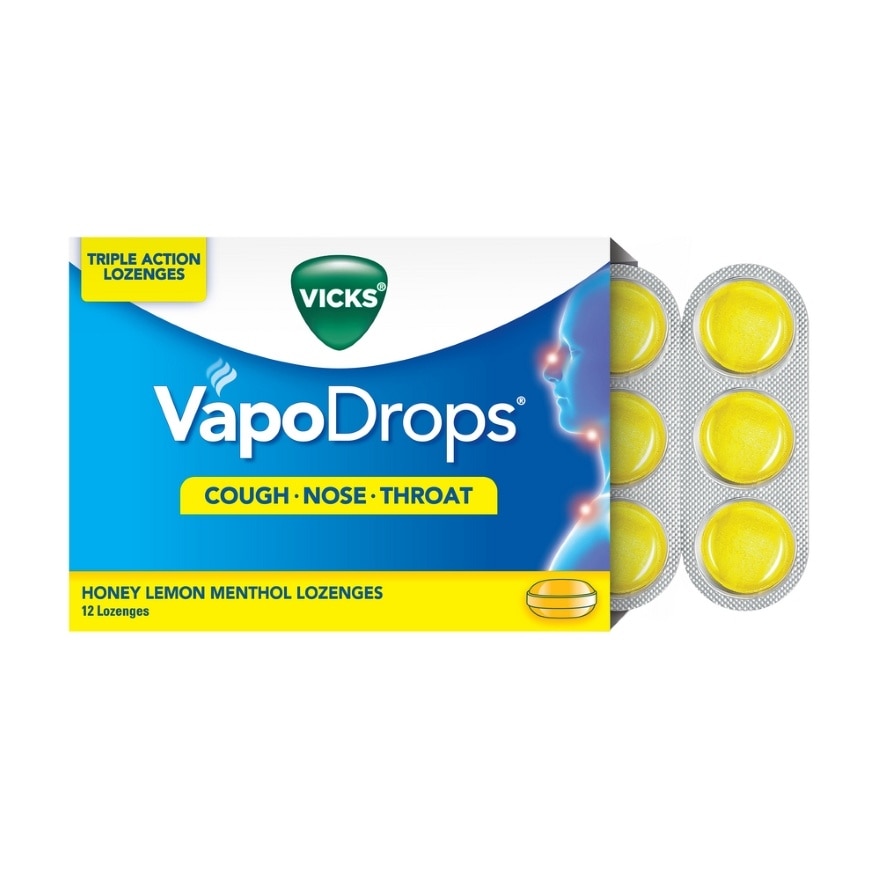 Vapodrops Honey Lemon 12s