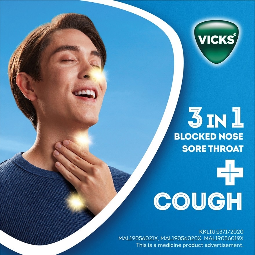 VapoDrops Lozenges - Honey Lemon Menthol 6S