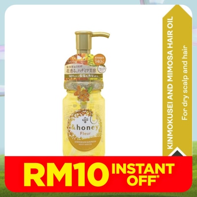 & HONEY Fleur Kinmokusei & Mimosa Moist Hair Oil 100ml