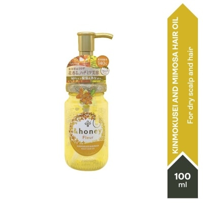 & HONEY Fleur Kinmokusei & Mimosa Moist Hair Oil 100ml