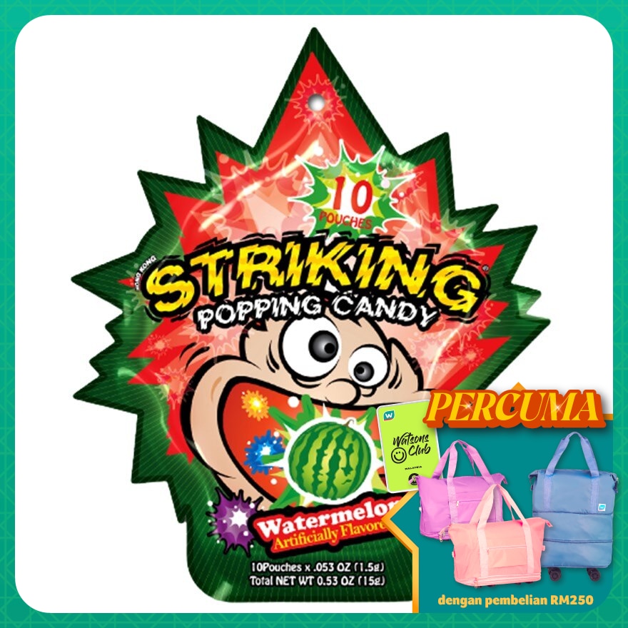 Popping Candy Watermelon 15G