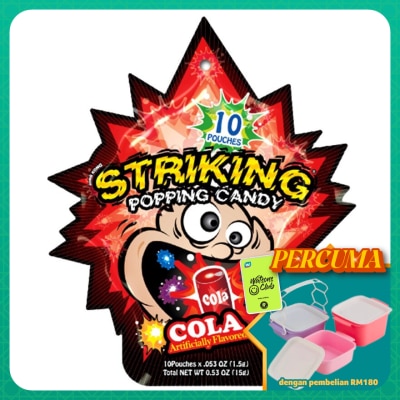 STRIKING - Popping Candy COLA 15G