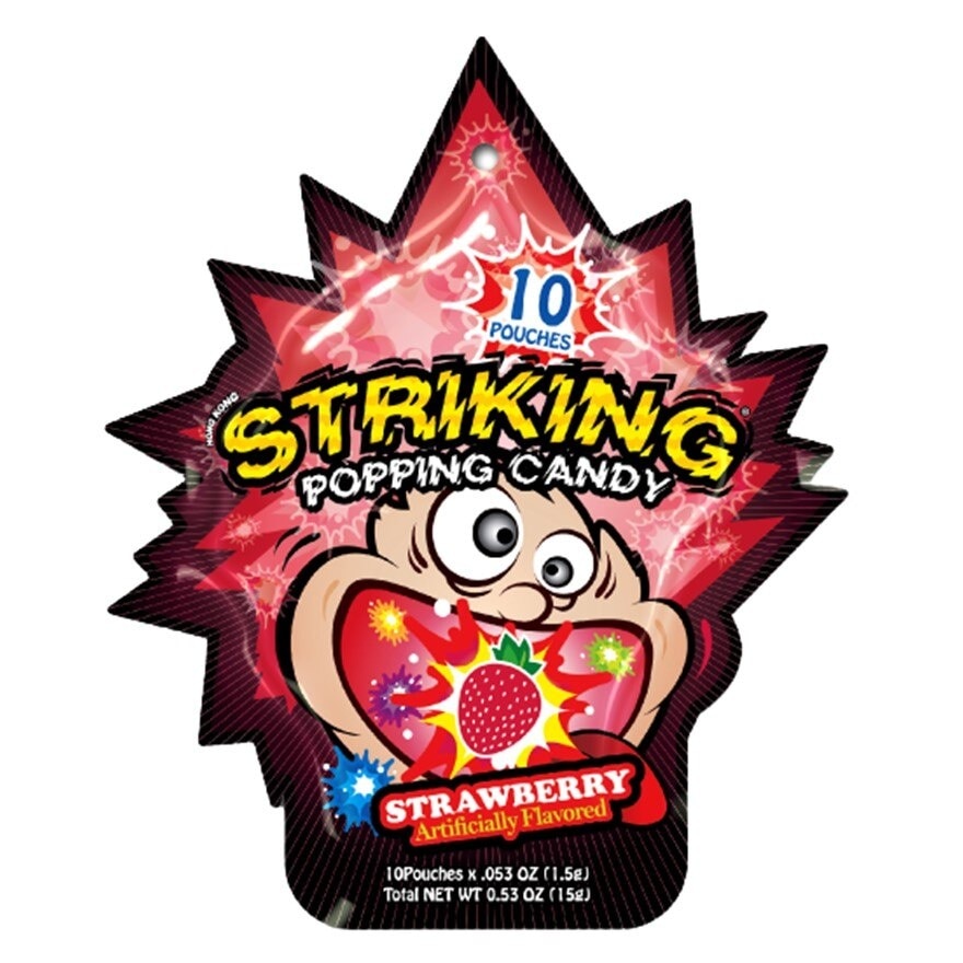 Popping Candy Strawberry 15G