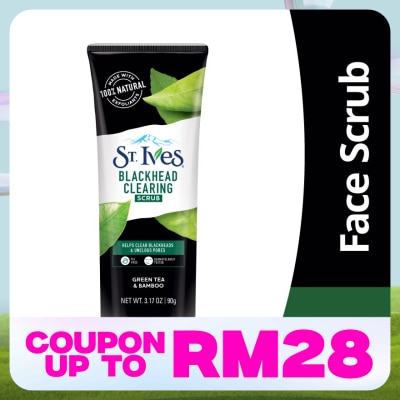 ST IVES Blackhead Green Tea Face Scrub 90g