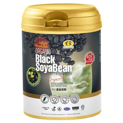 HEI HWANG High Protein Organic Black Soya Bean Powder 40% 500G