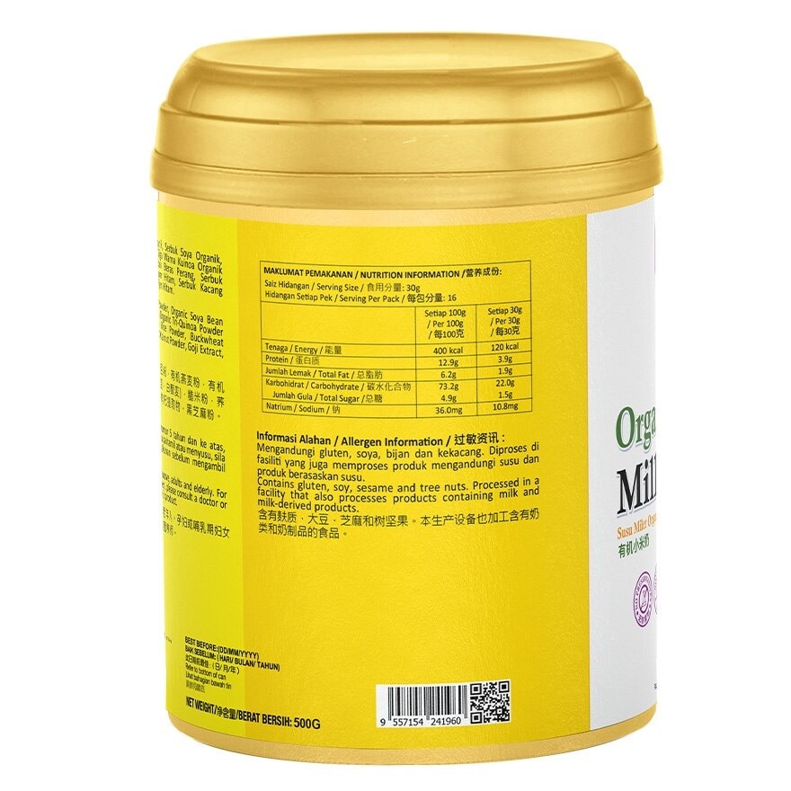 Organic Millet Milk 500G