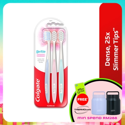 COLGATE - Colgate Gentle Gum Care Toothbrush (3s)